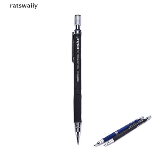 Ratswaiiy 2.0mm Negro Titular De Plomo Mecánico Redacción Lápiz De Dibujo Para Escuela Papelería CO