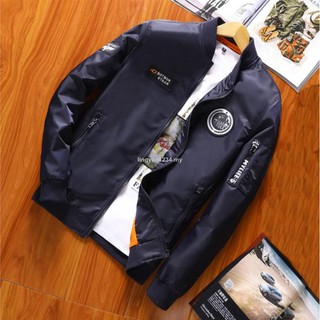 Nueva Air Force 8860 Bomber chaqueta chaqueta [UNK] chaqueta de los hombres otoño e invierno trajes edición slim-fitting piloto chaqueta de los hombres chaqueta de estudiante chaqueta