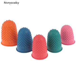 Nvryccoky 5 piezas protector De goma De cono cuenta regresiva Para Costura/quittero/punta De Dedo/manualidades Br