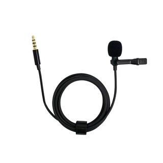Mini micrófono con cable de 3,5 mm estudio para voz en casa vídeo Vlogging