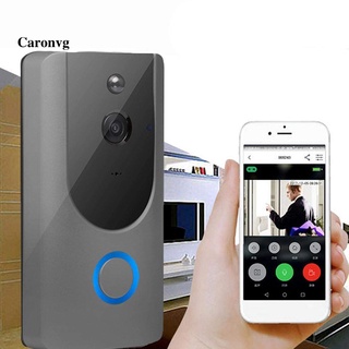 Qc M2 cámara inalámbrica intercomunicador de seguridad para el hogar alarma inteligente WiFi remoto timbre de vídeo (5)