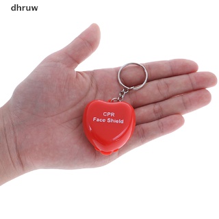 dhruw mini proteger rcp máscara boca llavero rescate en caja del corazón máscara cara primeros auxilios co (1)