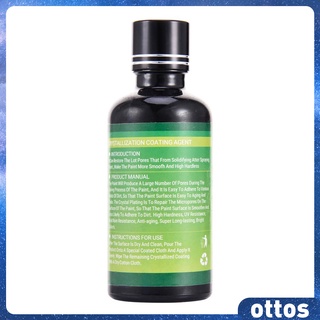 (Otto) 50 ml cerámica revestimiento de coche vidrio líquido 10H dureza pintura cuidado Nano recubrimiento (8)