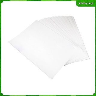 5/100 hojas a4 papel transfer - película textil para planchar - película de planchar para textiles - película de transferencia 290x210mm