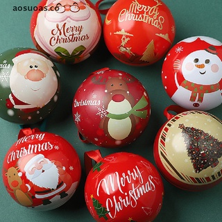 yang 7cm árbol de navidad colgante bolas adorno árbol de navidad decoración bola caramelo tarro de almacenamiento. (8)