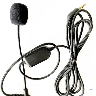 ban cable de auriculares voip de 3,5 mm con micrófono para auriculares boompro gaming v-moda crossfade m-100 lp lp2 m-80 audio- línea con interruptor silencioso