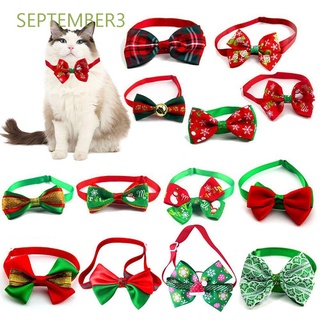 Collar september3 para cuello De Gato corbata De corbata De moño Bowknot Dog Grooming Collar Bow Tie