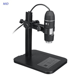 MID 1600X 8LED USB microscopio Digital endoscopio 5segment Zoom cámara lupa 24bit