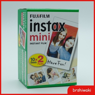 Brshiwaki Película de Foto blanca 20 hojas Para cámara Fuji Instax instantánea Mini 7s 25 90 9 (9)