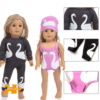 emistore muñeca body color vibrante lavable muñeca decoración bebé muñeca trajes casual ropa de manga larga traje para pretender juego