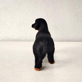 SKEETS 3D Dachshund Simulation Toy Emulational Dog Model Stuffed Toy Realistic Lifelike Home Decoration Puppy Kids Child Gift Animals/Multicolor (5)
