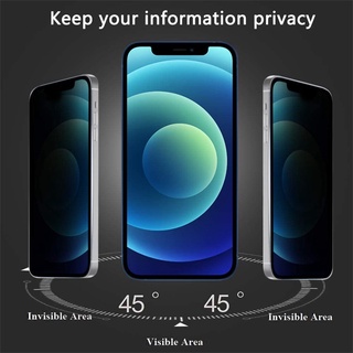 Adiós.- * -.Para Iphone 12/Mini/Pro/Pro Max Protector de privacidad a prueba de Peep-proof película de acero 1PC