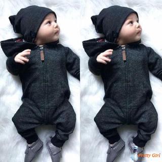Mameluco de Manga larga con capucha/ropa para bebé/bebé (1)