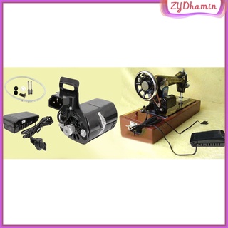 180w doméstica máquina de coser motor de coser pie control pedal conjunto de piezas (1)