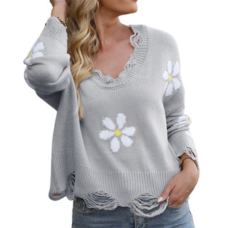 laodati Women Women Sweater Loose-fitting Warm Sweater Skin-friendly for Daily Wear