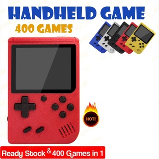 (Spot) consola De videojuegos Retro 400 en 1 juego Portátil Portátil De mano/consola De mano De mano Mini reproductor De mano Para niños regalo envío Rápido