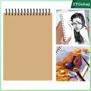 cuaderno de bocetos hardbound, cuaderno de tapa dura, cuaderno de bocetos en espiral, papel de dibujo duradero, para dibujar pintura de acuarela (1)