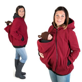 bebé portador chaqueta canguro invierno maternidad ropa de abrigo abrigo para embarazada w gcot (1)