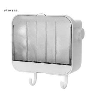 starsea con colgador de jabón estante de almacenamiento de pared estable jabón estante de almacenamiento fácil instalación para baño (6)