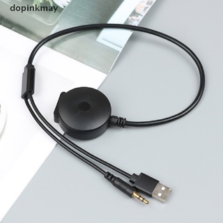 dopinkmay usb & 3.5mm aux a bluetooth audio aux & usb hembra cable adaptador para coche co