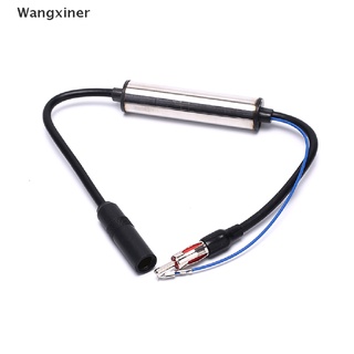 [wangxiner] antena de coche enchufe radio fm en línea amplificador de señal aérea amplificador de extensión cable de venta caliente