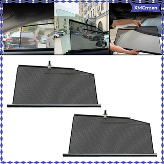 2x protectores de sol para ventana lateral tesla modelo x protección de rayos uv