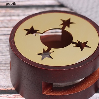 [pepik] sello de cera de fundición horno de madera maciza horno de cera olla perlas palos calentador [pepik]