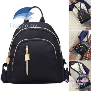 mochila de viaje para mujer/mochila oxford con cremallera/bolsa de hombro casual/mini mochilas