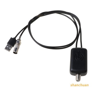 shan digital hdtv amplificador de señal amplificador de cable tv fox antena hd canal 25db