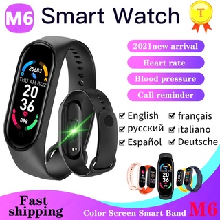 Reloj inteligente m6 xiaomi versión Global mejorada versión impermeable pk smart watch