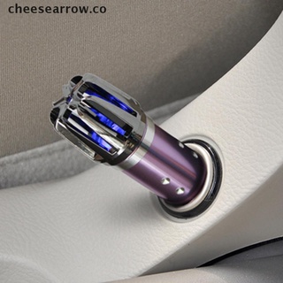 MINI AUTO queso 2019 mini coche coche fresco aire iónico purificador de oxígeno barra de ozono ionizador limpiador 12v.