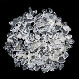 dwco 100g blanco chips piedra sin perforar a granel caído natural cuarzo cristal piedra nuevo