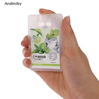[ady] 20 ml aliento afrutado refrescante spray mal aliento ambientador boca spray tratamiento ydj (7)