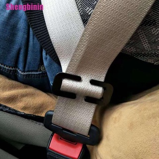 [Shengbinin] 38/52 mm coche Metal seguridad cinturón ajustador automotriz bloqueo Clip cinturón abrazadera