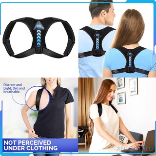 corrector de postura, soporte de espalda para mujeres hombres adultos niños, hombro lumbar ajustable corrector de postura para mejorar la postura, cuello, espalda y hombro