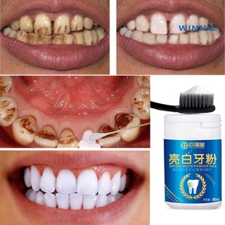 [winnie] removedor de manchas de polvo de blanqueamiento de dientes naturales higiene oral limpieza dental cuidado dental