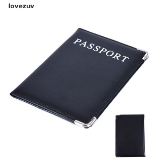 lovezuv casual cuero pu pasaporte cubre viaje tarjeta de identificación pasaporte titular cartera caso co (1)