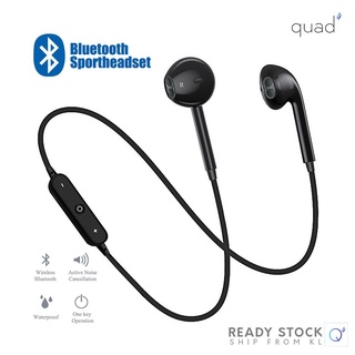 S6 Audífonos Inalámbricos Bluetooth Deportivos Con Micrófono /