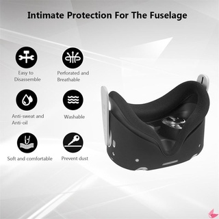 [mangoo]funda Protectora de silicona para Oculus Quest 2 VR auriculares antiarañazos para Oculus Quest 2 VR accesorios