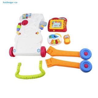ha cochecito de bebé música walker juguete anti-rollover aprendizaje caminar carro infantil (4)