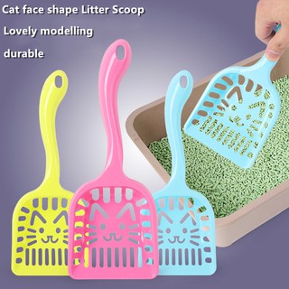 L&Y cuchara de arena de plástico para gatos/cuchara de arena para mascotas/pala de limpieza hueca