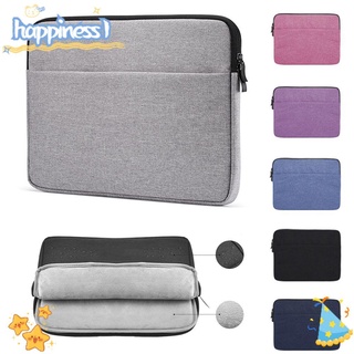 HAPPINESS 11 13 14 15 inch Colorful Bag Dual Zipper Notebook Cover Sleeve Case Pouch Universal Waterproof Fashion Large Capacity Laptop/Multicolor (1)