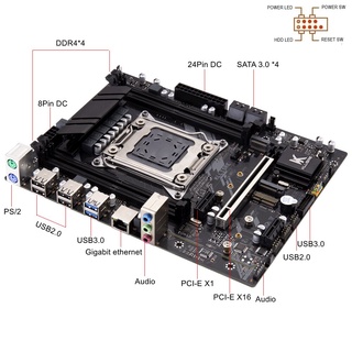 Kllisre X99 base board combo kit XEON E5 2670 V3 LGA 2011-3 CPU 2 uds X 8 Gb = 16 2666 Mhz Memoria DDR4 (5)