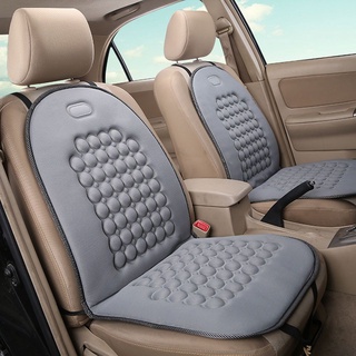 Quinton impermeable asiento de coche cojín cómodo masaje cojín Van asiento respaldo soporte proteger Universal accesorios interiores cubierta de asiento delantero ortopédico accesorios de coche/Multicolor (7)