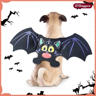 perro pequeño navidad halloween divertido moda murciélago perro disfraz de fiesta disfraz de fantasía cosplay mascota cachorro gato perro ropa