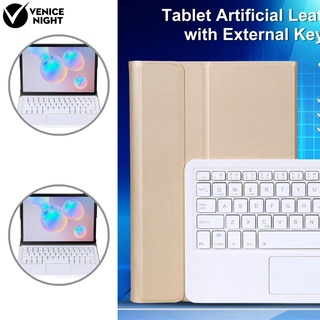 Venicenight Teclado Portátil Tablet Pc Bluetooth-compatible 3.0 Touchpad sensible