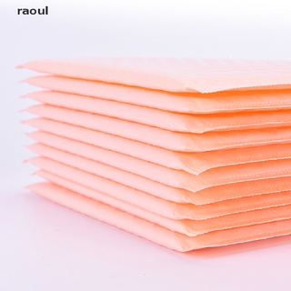[raoul] nuevo 10pcs burbuja rosa sobre papel de espuma envío autoadhesivo bolsa de correo burbuja [raoul]
