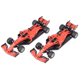 bburago 1:43 2019 ferrari team sf90 #16 #5 f1 racing fórmula coche estático die fundido vehículos coleccionables modelo de coche juguetes