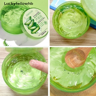 [luckyfellowhb] natural aloe vera gel suave reparación solar hidratante crema blanqueadora crema facial [caliente] (1)