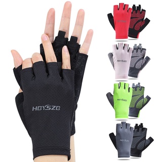 mtb - guantes de ciclismo para hombre, sin dedos, para accesorios de bicicleta, antideslizantes, guantes de conducción de motocicleta